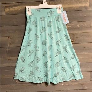 Cat & Jack Girls Unicorn Skirt XS 4/5